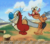 wtf-ren-and-stimpy-sawing-wood.gif
