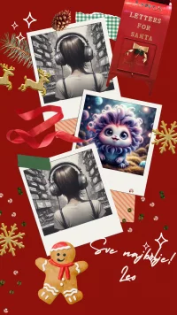 Red Playful Collage Christmas Moodboard Instagram Story.webp