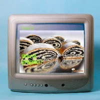 Blue and Neon Green Minimalist Sky Vintage TV Hip-hop Album Cover (3).webp